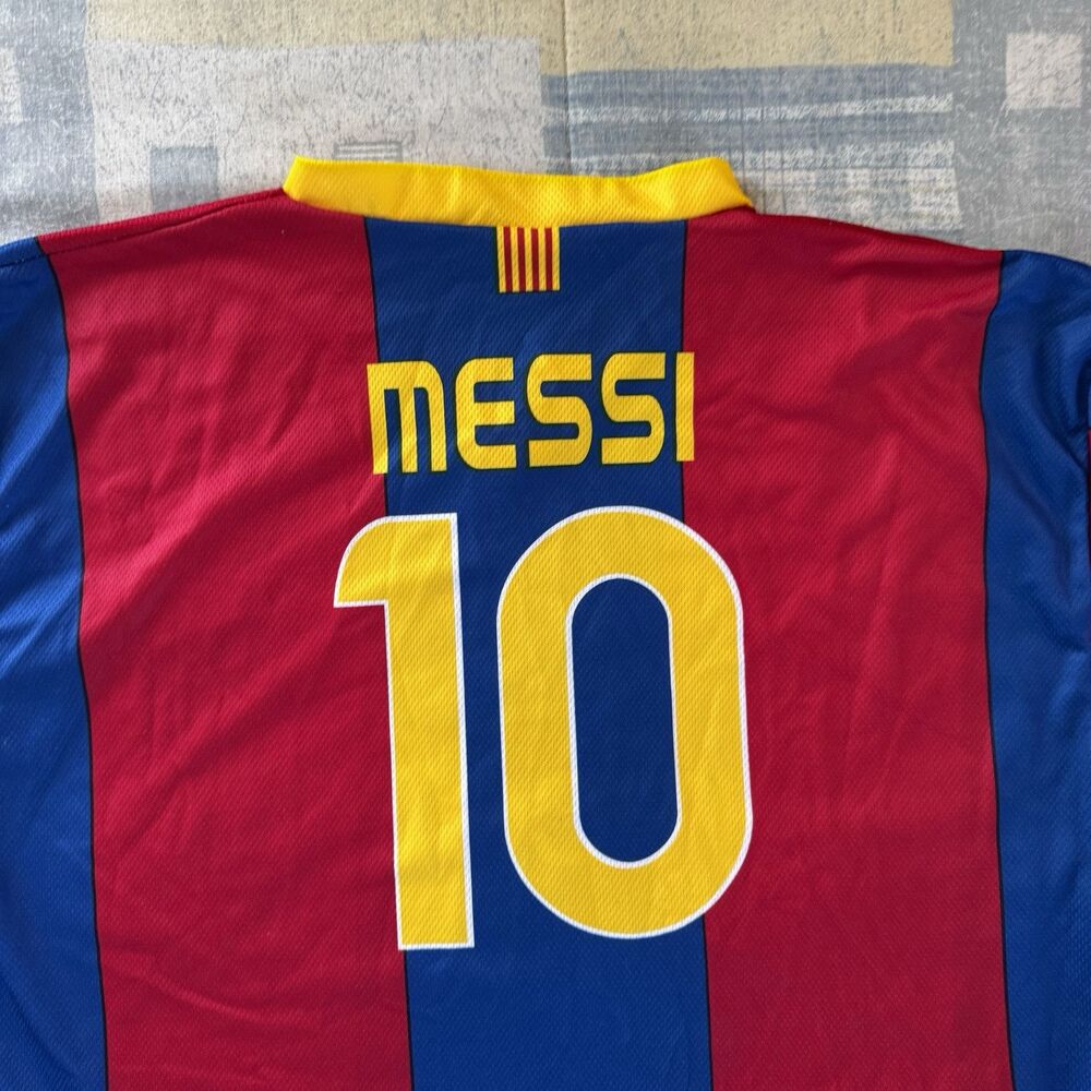 Barcelona Soccer Messi #10 Jersey Futbol Men's Sz XL - Picture 11 of 16